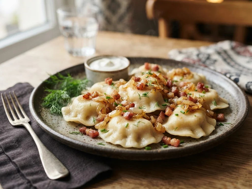 Вареники с картошкой