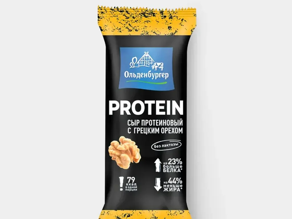 Сыр 30% «Oldenburger» протеиновый с грецким орехом, 30 г